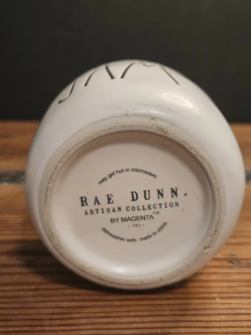 Rae Dunn Ceramic Jam Jar with Spoon - White